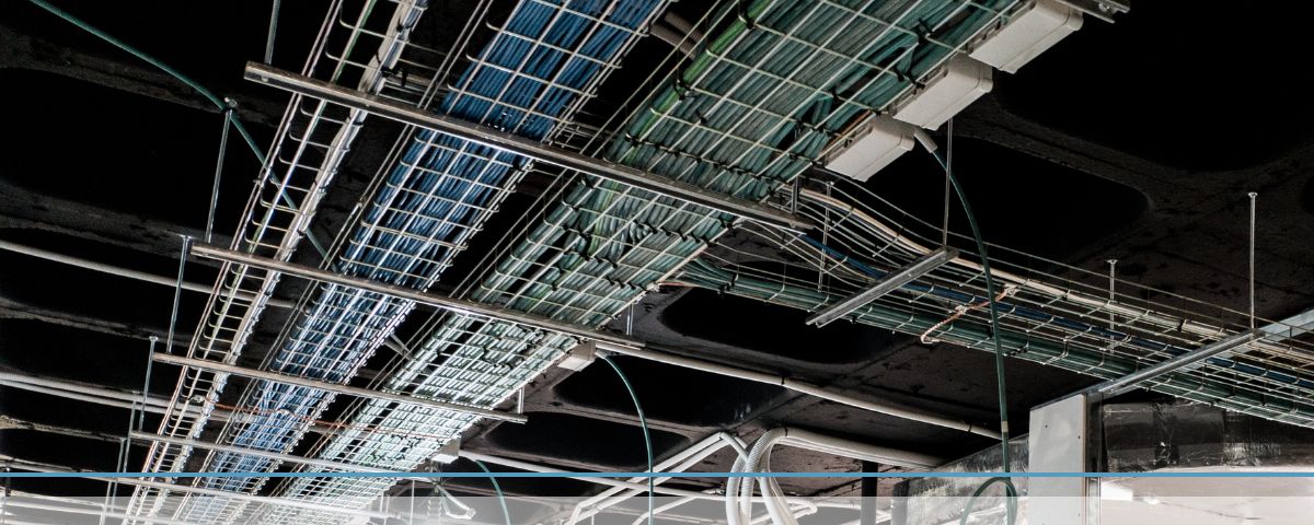 lots of wires and cables above